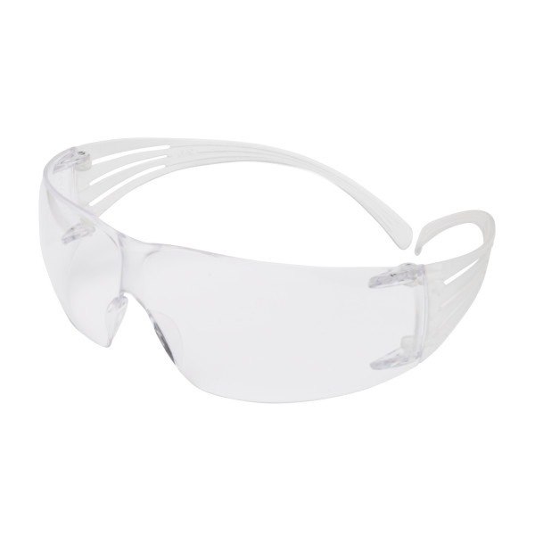 3M SecureFit 200 Schutzbrille, kratzfest/beschlagfrei, transparente Gläser, SF201AS/AF-EU